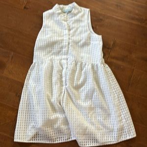 White cotton dress
